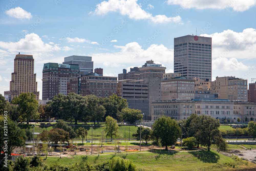 Memphis skyline, Tennessee, USA