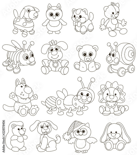 Vector collection of funny ...