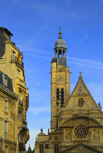 PARIS - The City of Lights-Saint-Étienne-du-Mont photo