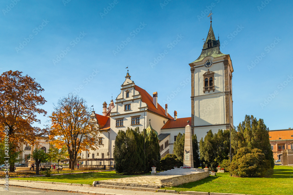 Levoca historic centre. a small picturesque town in the Presov Region of eastern Slovakia