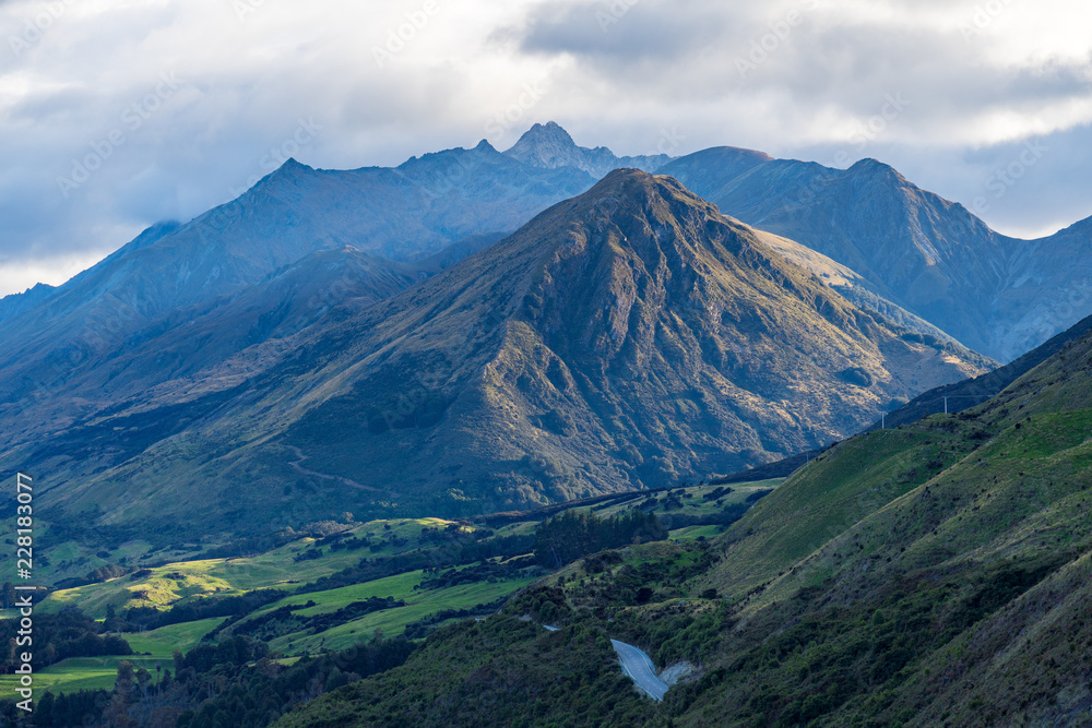 Fototapeta premium Road on Cliff