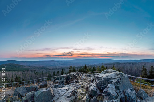 Achtermannhöhe Sonnenuntergang photo