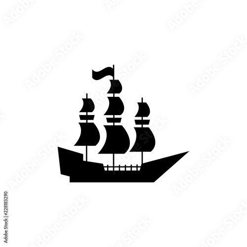 The ship prow or argos icon pirate photo