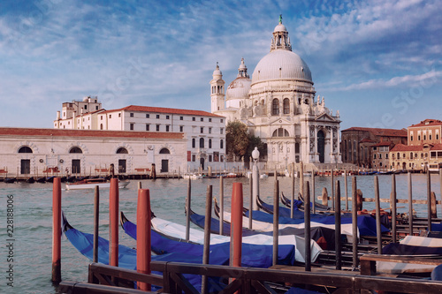 Santa Maria della Salute church by the Grand Canal in Venice, Italy © Mark Zhu