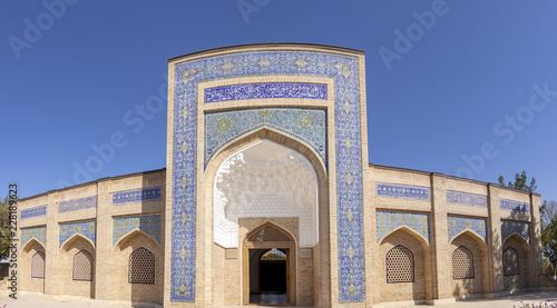 Entrance to Mausoleum of Bahouddin Nakshband, Bukhara, Uzbekistan photo