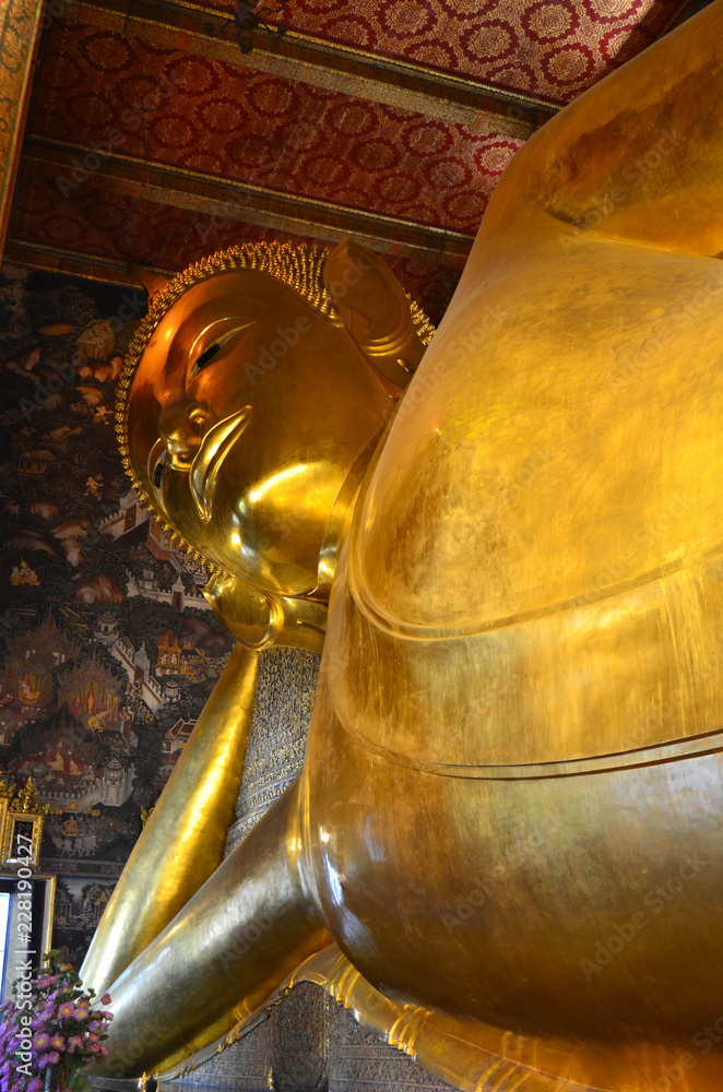temple du bouddha couché bangkok