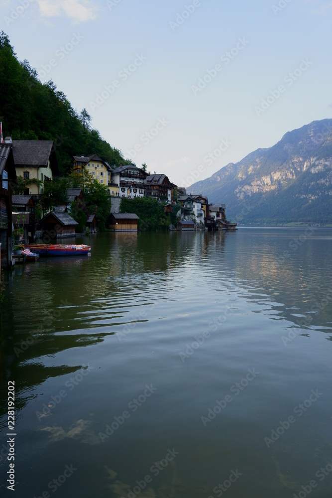 Obraz premium Historic town of Hallstatt, Austria