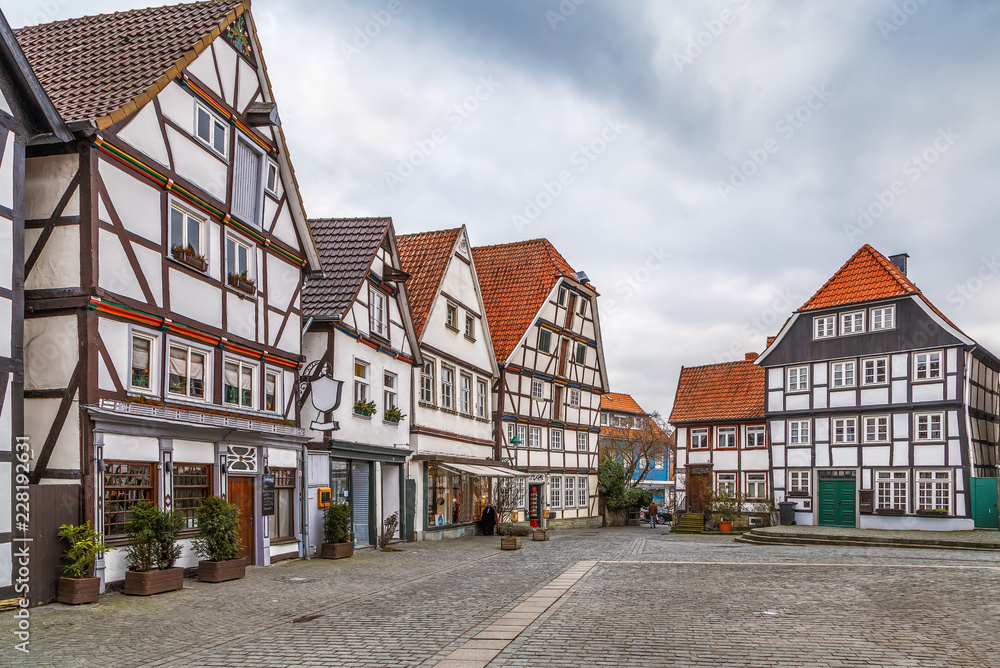 Market square, Soest, Germany