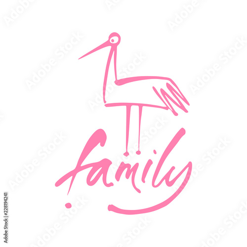 family bird template