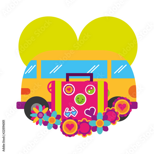 retro hippie style