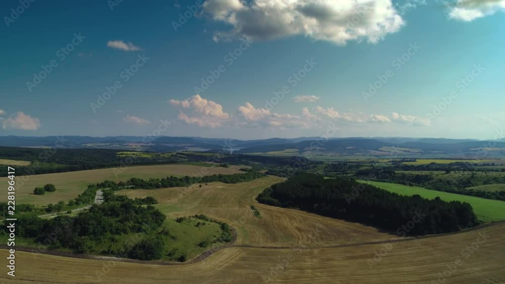 Vineyards and agricultural fields in the countryside, beautiful aerial video Vineyards and agricultural fields in the countryside, beautiful aerial video