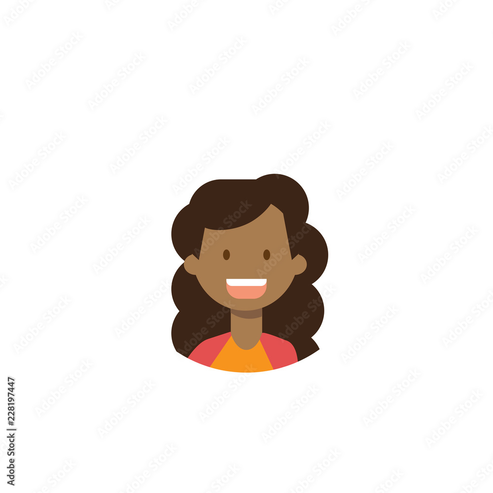 African children face happy girl portrait African children face happy girl portrait