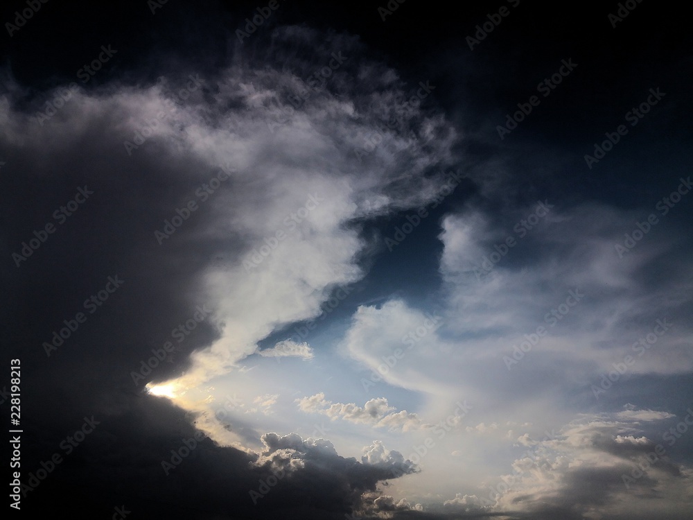 Fototapeta premium Light on dark 