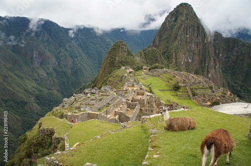 Sur le Machu Picchu