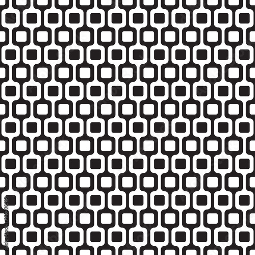 Seamless abstract Ipanema beach sidewalk pattern