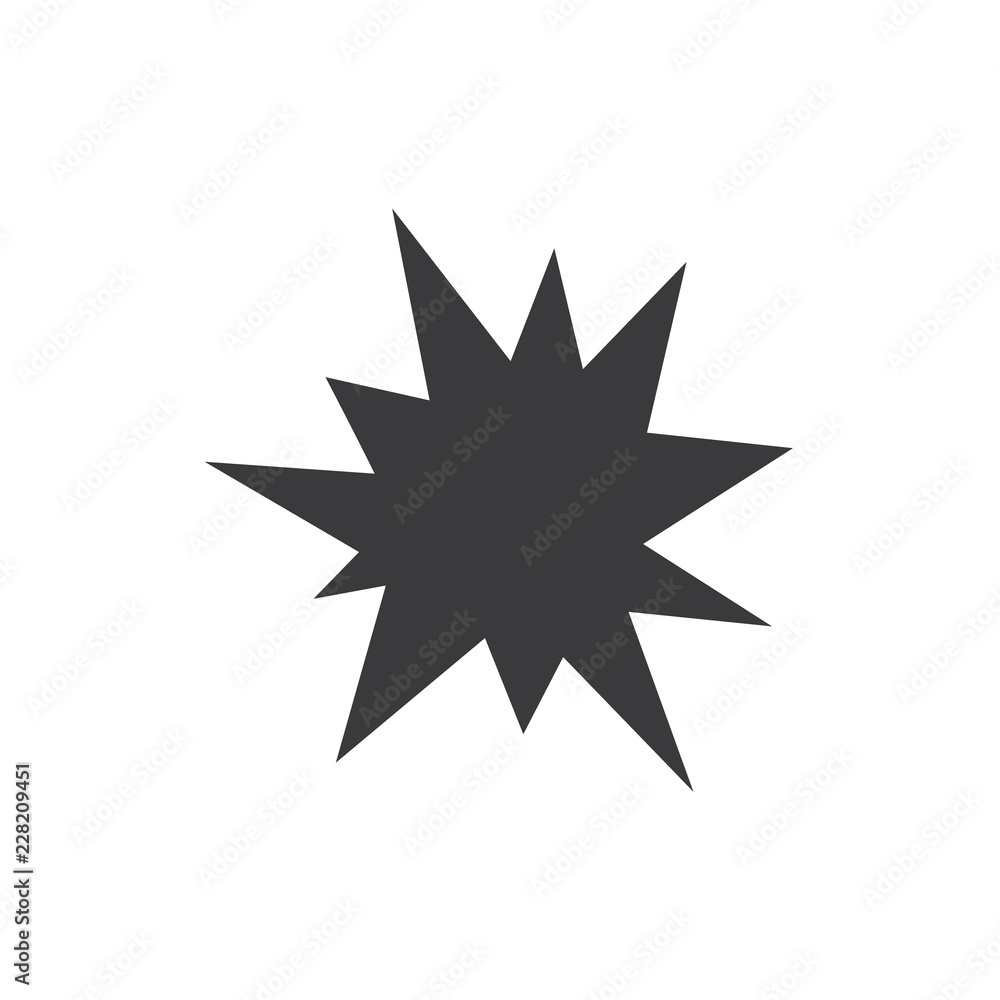 Exploding vector icon Exploding vector icon
