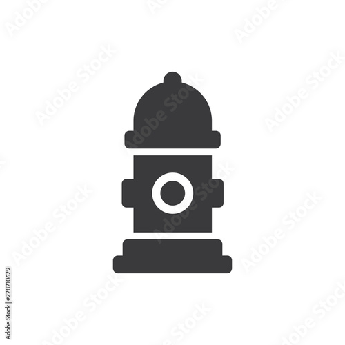 Fire hydrant vector icon