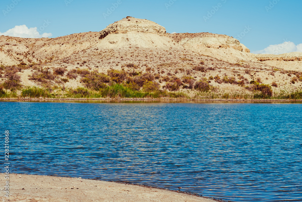 the water from the mountains