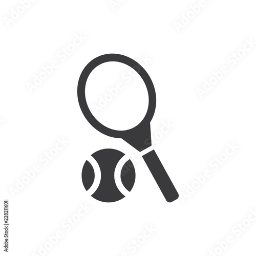 Tennis vector icon