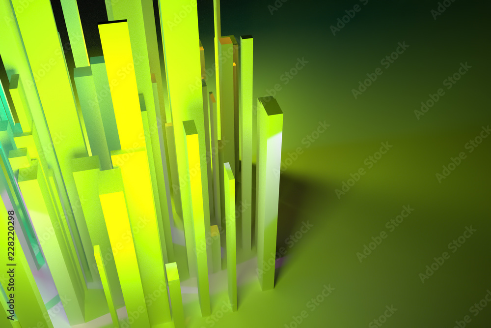 3D rendering. Background abstract colorful lighting, pillar block or shapre for design, graphic resource. 3D rendering. Background abstract colorful lighting, pillar block or shapre for design, graphic resource.