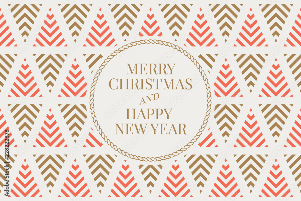 Winter holidays greeting card Winter holidays greeting card