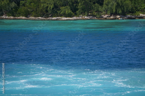 beaches water rocks lighthouse palm trees islands ropes 