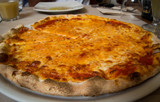Whole margarita pizza