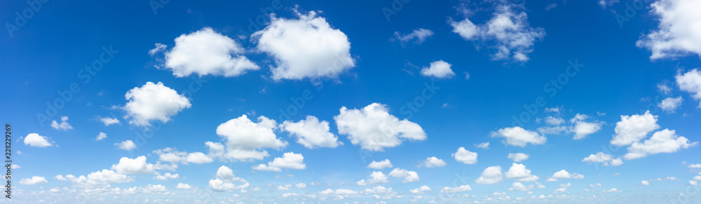 Fototapeta Błękitne niebo naturalnego tła.
