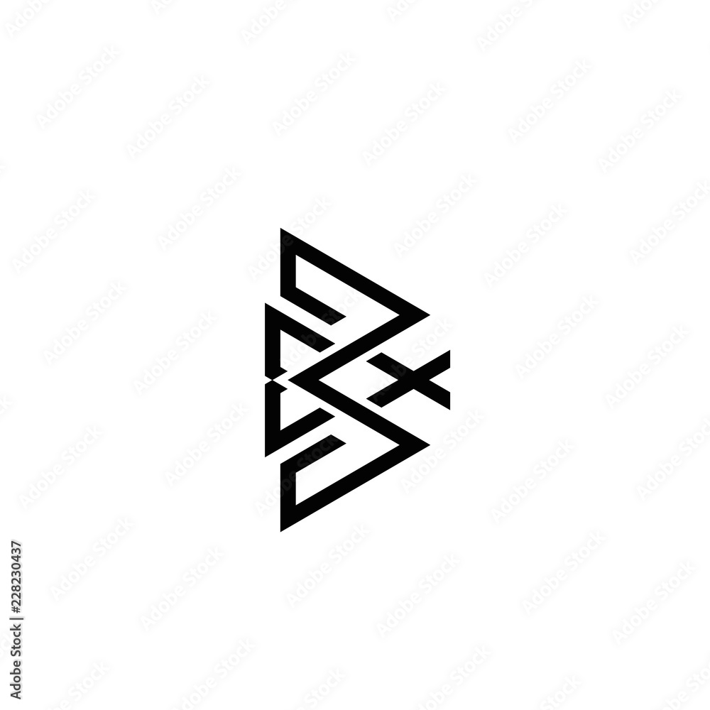 Flat Logo Bx white black Flat Logo Bx white black