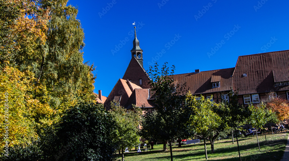 Fototapeta premium Kloster Lüne in Lüneburg