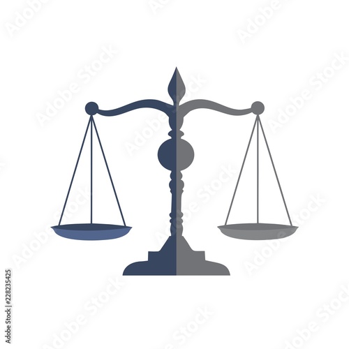 law firm and attorney icon and vector logo
