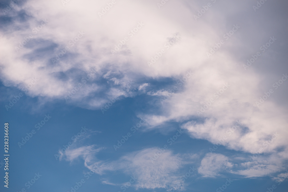 clouds with blue sky backgrounds