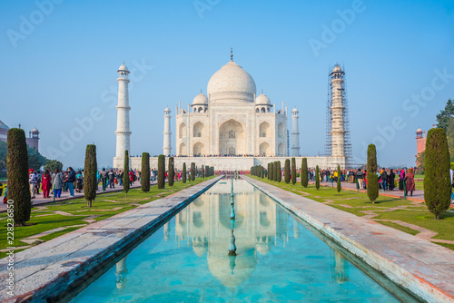 Taj mahal in agra india