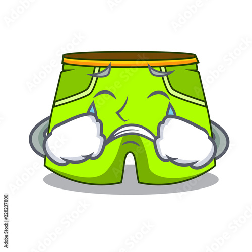 Crying cartoon shorts style for the swimming