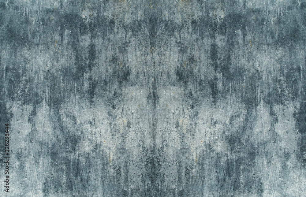 Fototapeta premium Old shabby grey school board