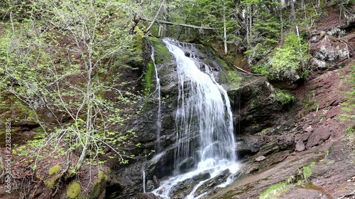 waterfall in canada recorded with a canon 6d in 2016 photo