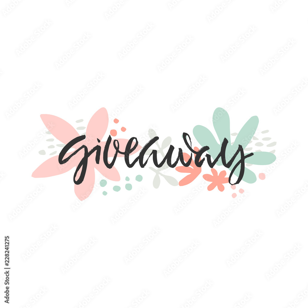 Giveaway banner for social media Giveaway banner for social media