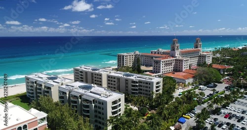 Aerial of West Palm Beach, Florida