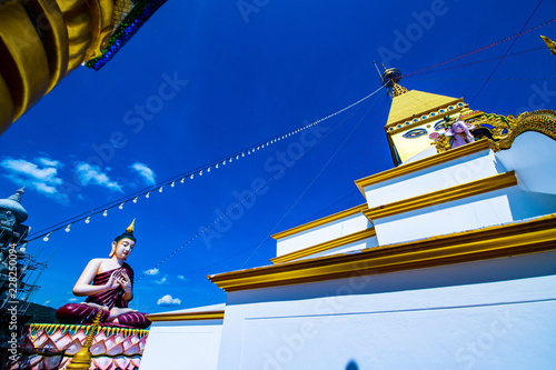 Beautiful building in Asorm Phrom Thada Budtha Sathan photo