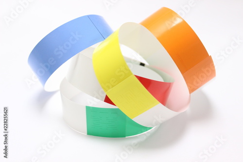 Colorful wristband for industries and business