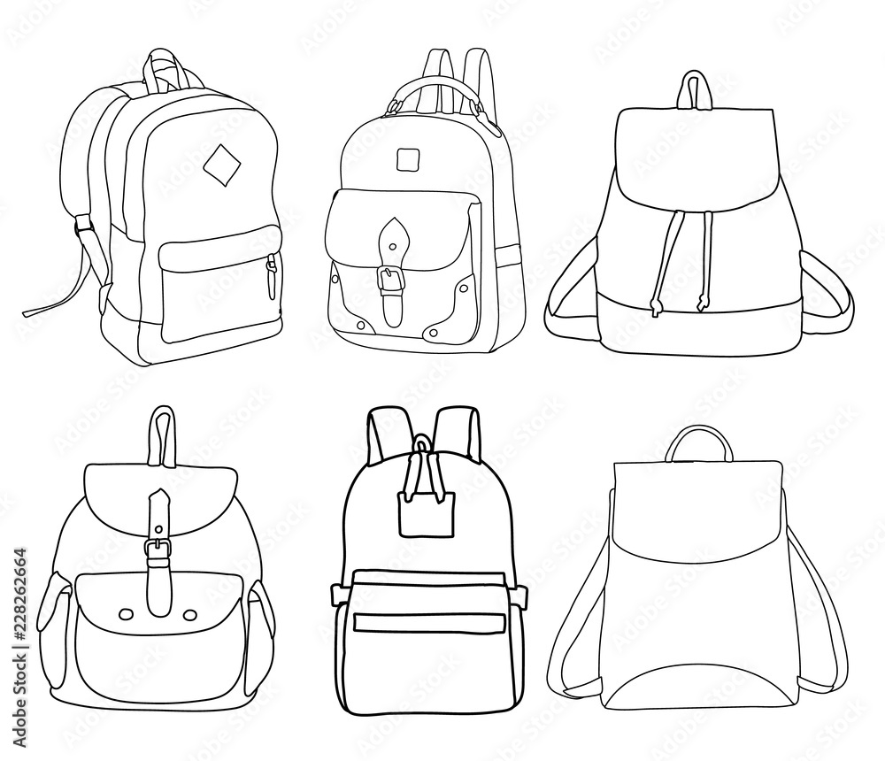 Backpack sketch online