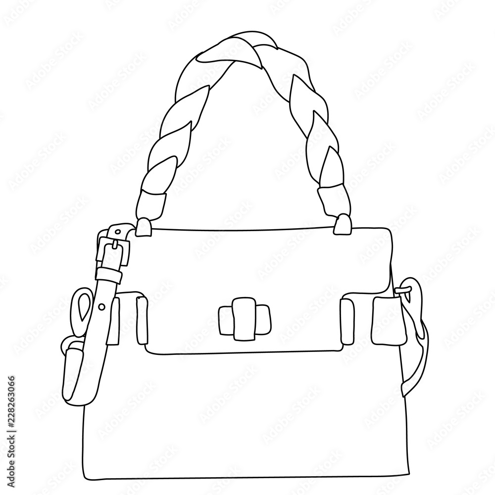 Handbags Doodle Sketch Image & Photo (Free Trial) | Bigstock