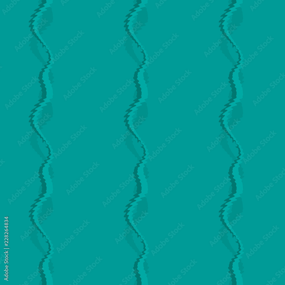 Fototapeta premium Seamless pattern background with multi-colored wavy lines.