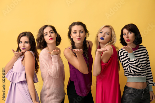 Portrait of beautiful women...