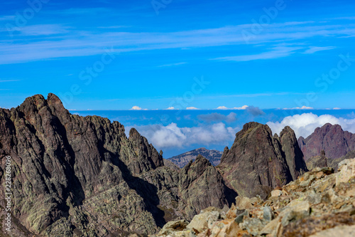 Berge Gebirge in Korsika