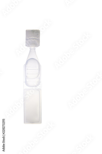 Artificial tears and eye drop capsule