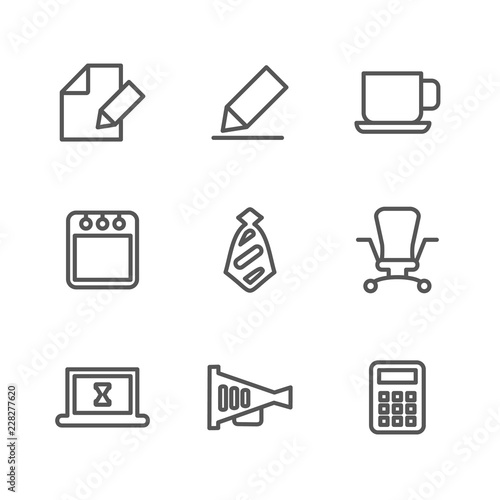 Office outline icon