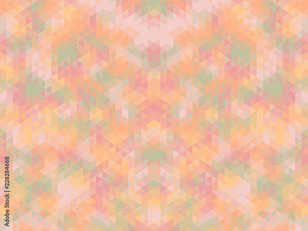 Geometric pastel triangle wallpaper pattern