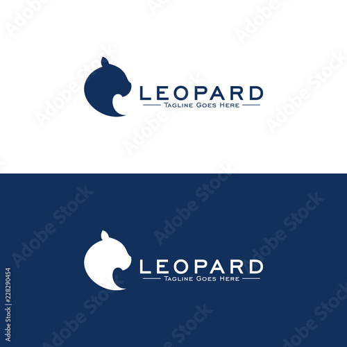leopard Logo design concept