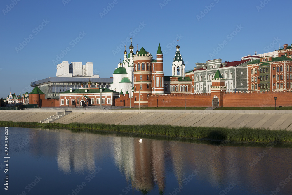 Yoshkar-Ola, Russia, the tourist center of the city